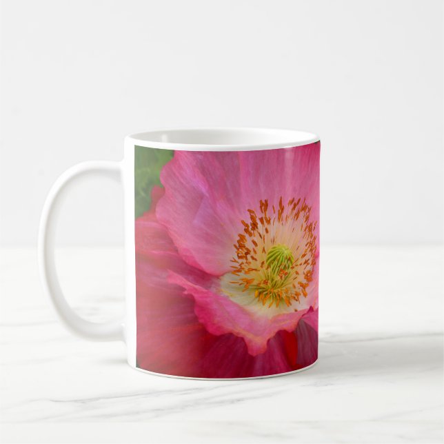 Mug Beau pavot rose (Gauche)