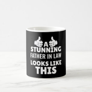 Mug beau-père en droit Anniversaire Meilleur cadeau
