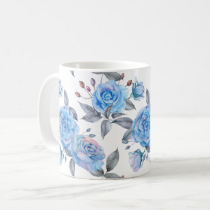 Mug Beau rose bleu