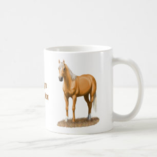 Mug Beau Stallion Cheval Palomino Quarter