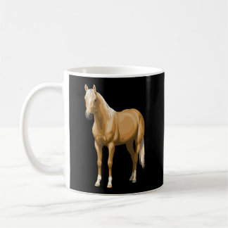 Mug Beau Stallion Cheval Palomino Quarter