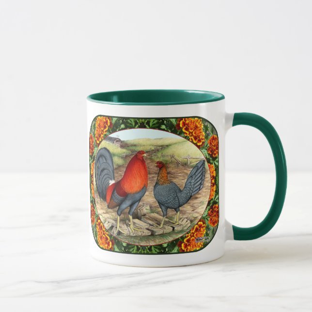 Mug Beau Volailles de Combat (Droite)