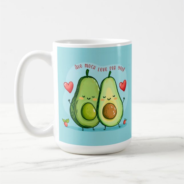 Mug Beaucoup d'amour Avocat (Gauche)