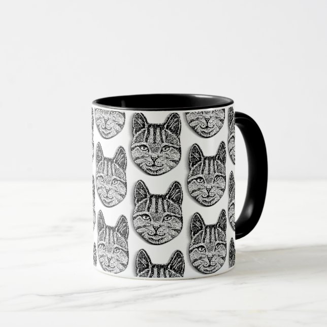 Mug Beaucoup de chats (Devant droit)