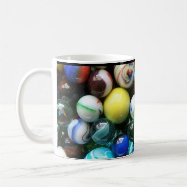 Mug Beaucoup de marbres colorés (Gauche)