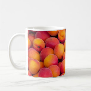 Mug Beaucoup de pêches fraîches