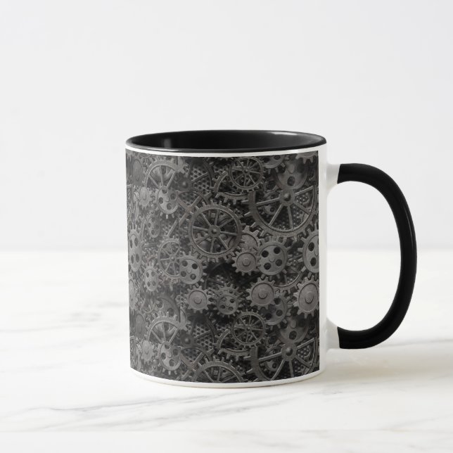 Mug Beaucoup de vieilles vitesses en métal ou pièces (Droite)