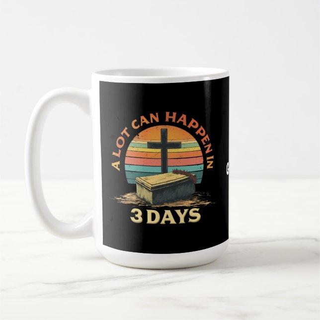 Mug Beaucoup Peuvent Se Passer En 3 Jours Religieux Jo (Gauche)