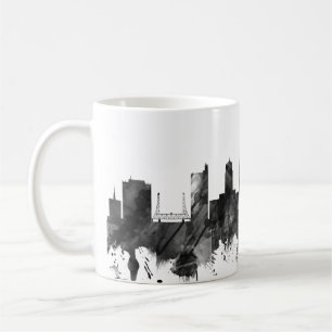Mug Beaumont Texas Skyline BW