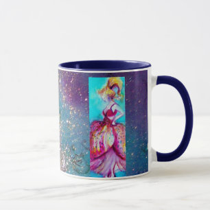 Mug BEAUTÉ EN ROBE ROSE / Plante Papillon Magique