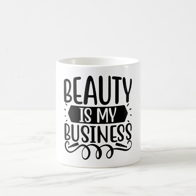 Mug beauté est mon entreprise drôle maquillage artiste (Centre)