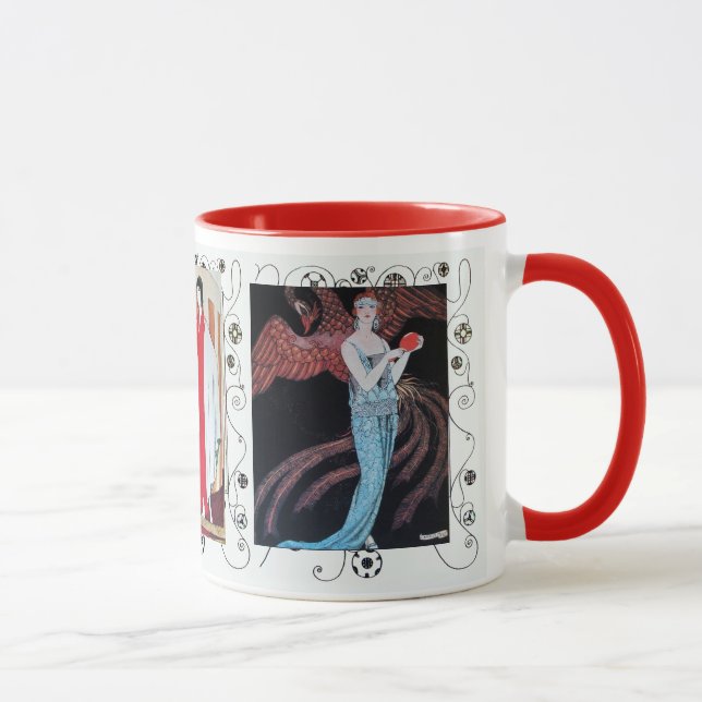 MUG BEAUTÉ ET PHOENIX, DESIGNER MODE COMPOSÉ ARTISTE (Droite)
