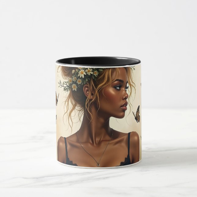 Mug Beauté éthérée en fleurs (Centre)