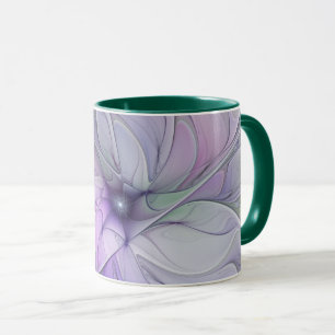 Mug Beauté étonnante Fleur d'art Abstrait fractal mode