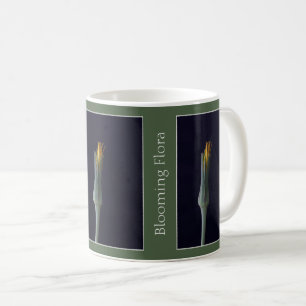 Mug Beauté personnalisée dans une photo florale élégan