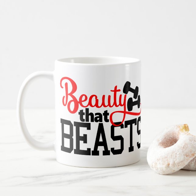 Mug Beauté qui bêtes (Avec donut)
