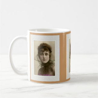 Mug Beauté victorienne intense look filet rose haut