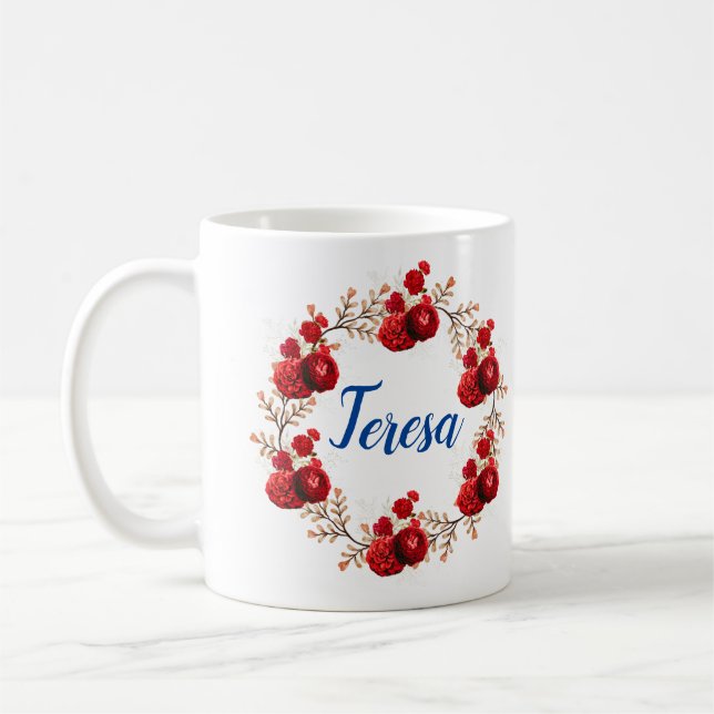 Mug Beautiful bunch flowers  (Gauche)