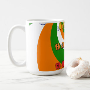 Mug Beaux drapeaux nationaux de l'Inde Couleurs Hakuna