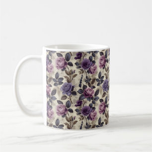 Mug Beaux Fleurs Romantiques de Printemps Roses Fémini