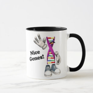 Mug Beaux gènes ADN drôle