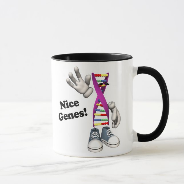 Mug Beaux gènes ADN drôle (Droite)