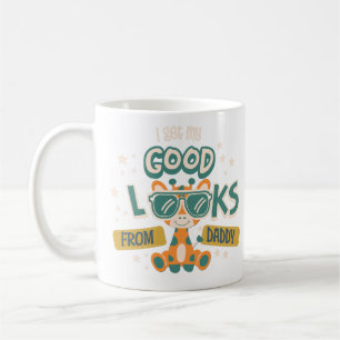 Mug Beaux Traits De Papa Citation Drôle Enfants