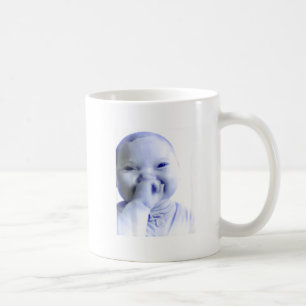 Mug Bébé Ai Drôle Tenant un Mème de Rire 