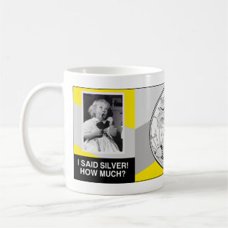 Mug Bébé argenté