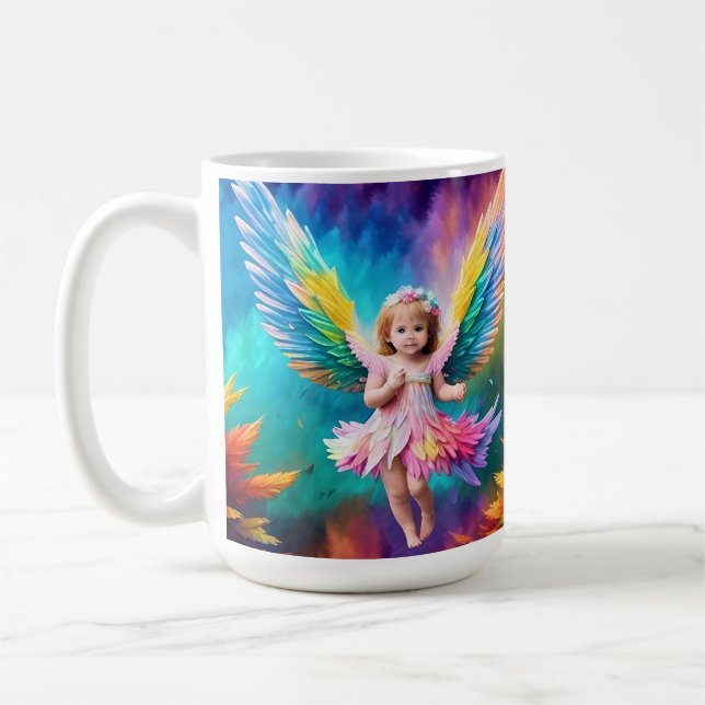 Mug Bébé Bébé Ange ailes Art-38424 (Gauche)
