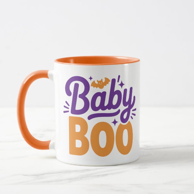 Mug Bébé Boo Mignon Halloween (Gauche)