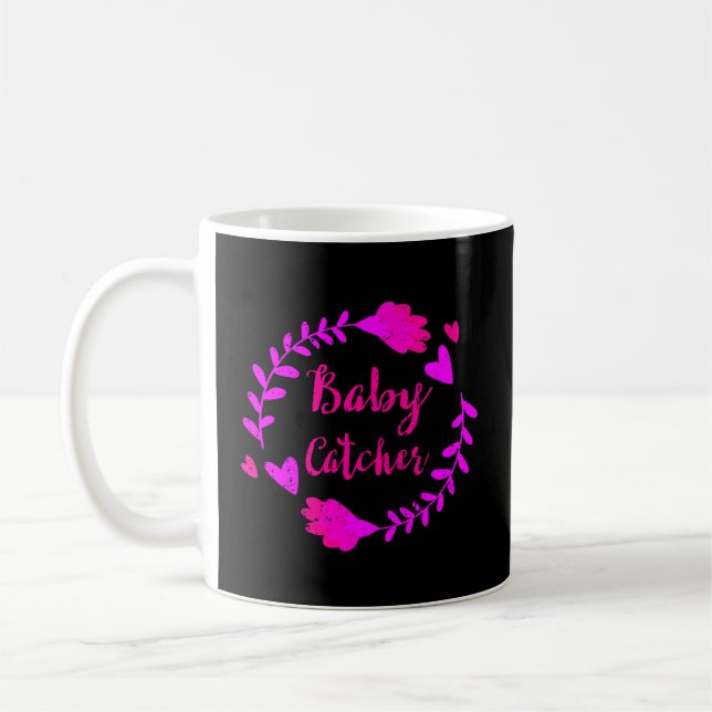 Mug Bébé Capteur Doula Midwoman sages-femmes Infirmièr (Gauche)