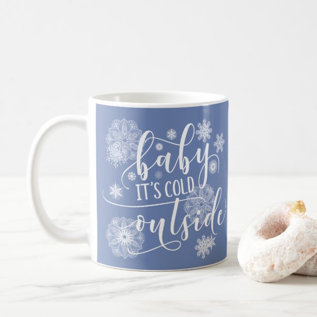 Mug Bébé c'est froid dehors Noël (Avec donut)