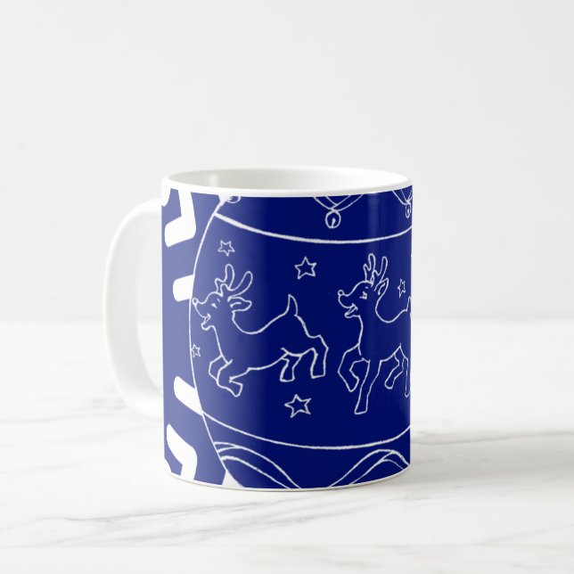 Mug Bébé de minuit Reindeer (Devant gauche)