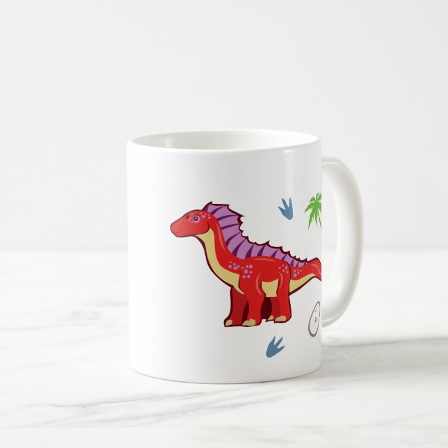 Mug Bébé Dinosaur Amargasaurus (Devant droit)