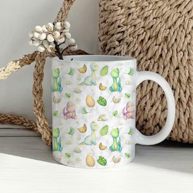 Mug Bébé dinosaure mignon (Créateur téléchargé)