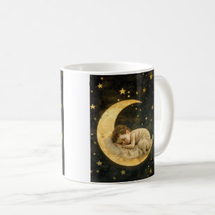 Mug Bébé dormant sur la Lune
