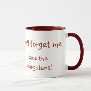 Mug Bébé doux de faune d'orang-outan