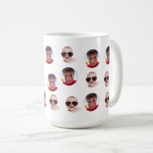 Mug Bébé drôle enfants famille visage 2 Photos