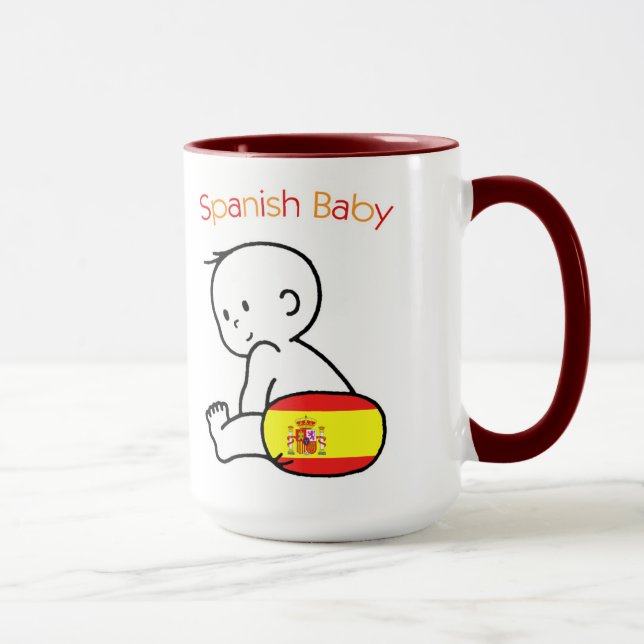 Mug Bébé espagnol (Droite)