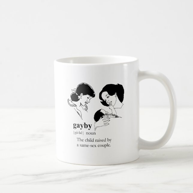 Mug BÉBÉ GAY (Lesbienne) (Droite)