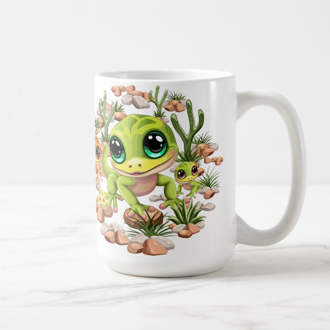 Mug Bébé Geckos jote personnages de dessin (Droite)