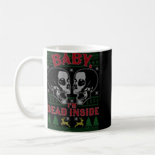 Mug Bébé Je suis mort dans le crâne Il fait froid deho