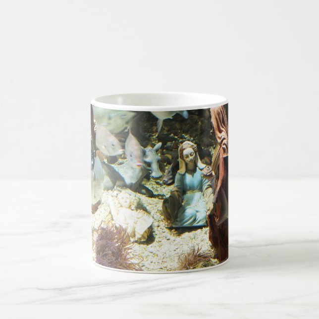 Mug Bébé Jésus dans une nativité sous-marine (Centre)