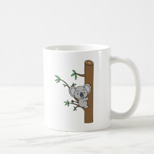 Mug Bébé mignon Escalade Koala Un Eucalyptus Arbre