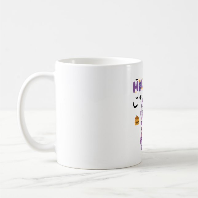 Mug Bébé mignon Vampire Halloween Kawaii Design (Gauche)