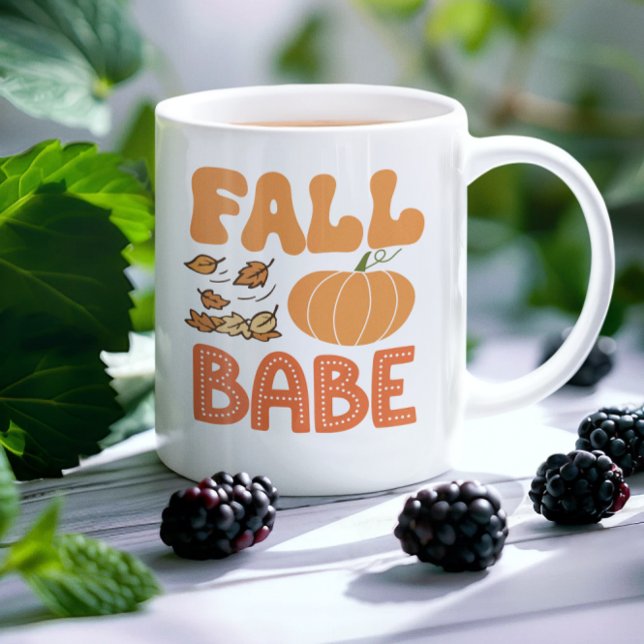 Mug Bébé mou automne Citrouille automne (Créateur téléchargé)
