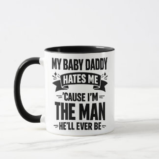 Mug Bébé Papa me déteste Deux fois l'homme drôle Polar