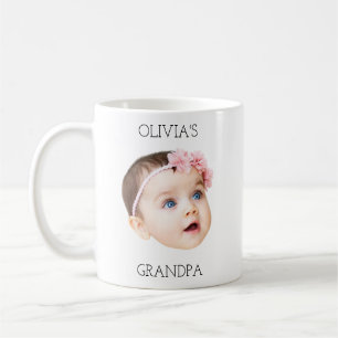 Mug Bébé Photo Bébé Visage Cadeau fête des pères de No