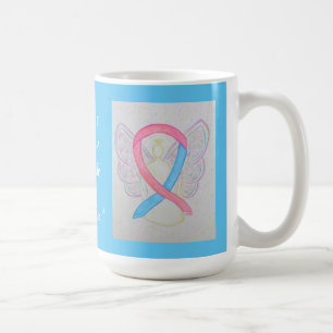 Mug Bébé Safe Haven Sensibilisation Ruban Angel Custom
